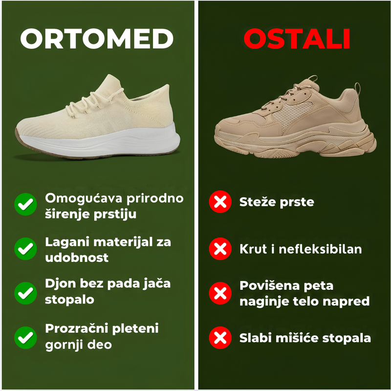 Slipon Ortomed Patike