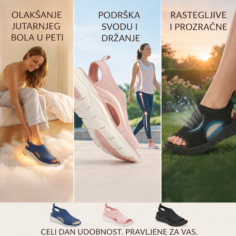 Ortomed ženske sandale EASY STEP